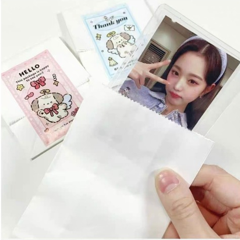 [TG21] Combo 10 túi giấy gói quà màu trắng (9*18cm)