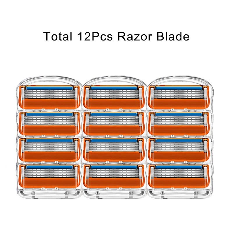 gillette fusion orange blades