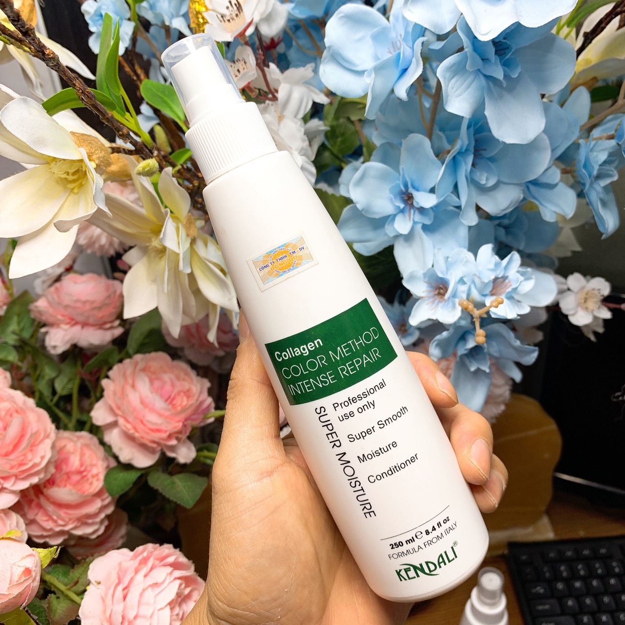 SỮA XỊT DƯỠNG TÓC COLLAGEN KENDALI 2 lớp