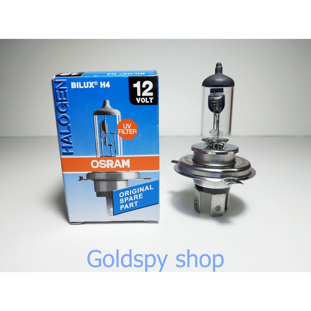 Bóng đèn xe máy osram h4 35w , 55w - bóng đèn halogen 3 chân