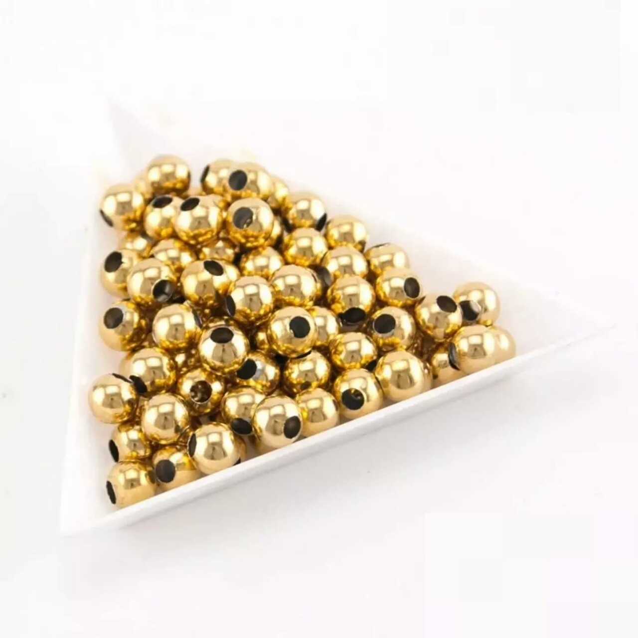 Golden%20Beads%20Charms%20Sewing%20Decorations%20Jewelry%20Findings%20Handmade%20Projects%20Craft%20Bead%20-%20Pack%20of%20100%20-%20Image%202