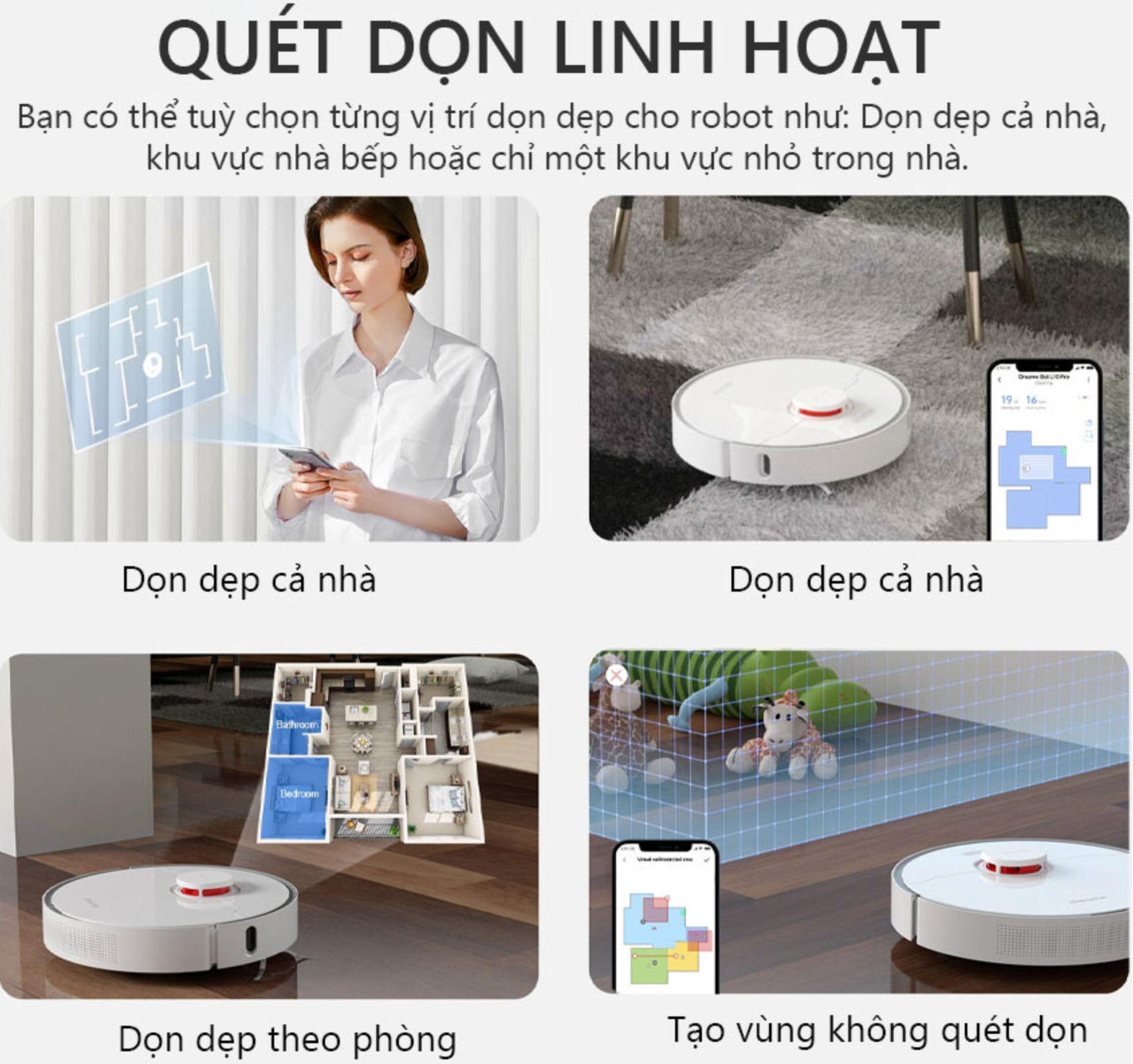 Dreame D10 Plus, Robot tự động làm trống hộc rác