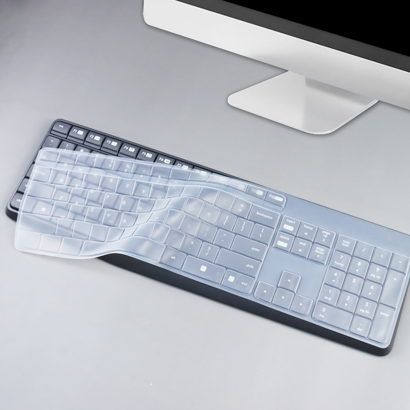 Suitable for Logitech MK235 K375S desktop computer keyboard membrane concave convex silicone full coverage dustproof K375. 