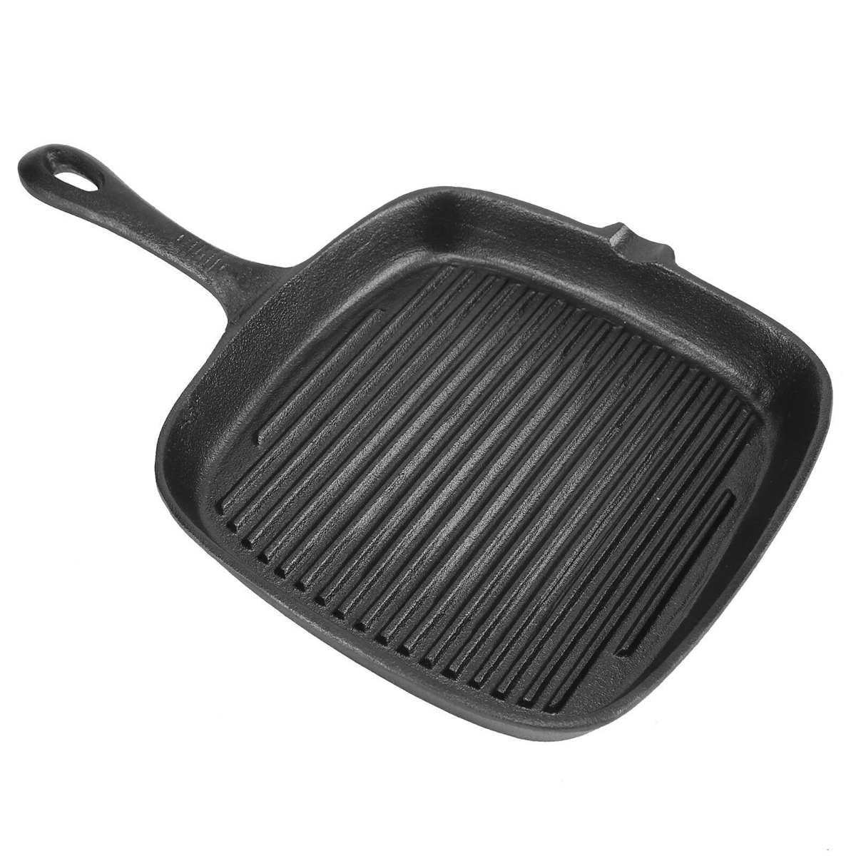 ACCORAN Kitchen Square NonStick Cast Iron Grill Pan Skillet Frying Pan