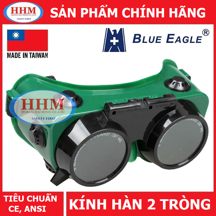 Kính hàn blue eagle gw250