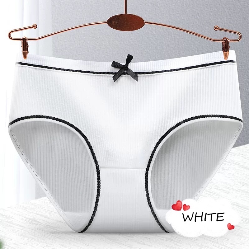 L-XXL】MID WAIST Women Panties Spender Underwear Breathable Seamless  Underwear Antibacterial Panty Seluar Dalam Wanita