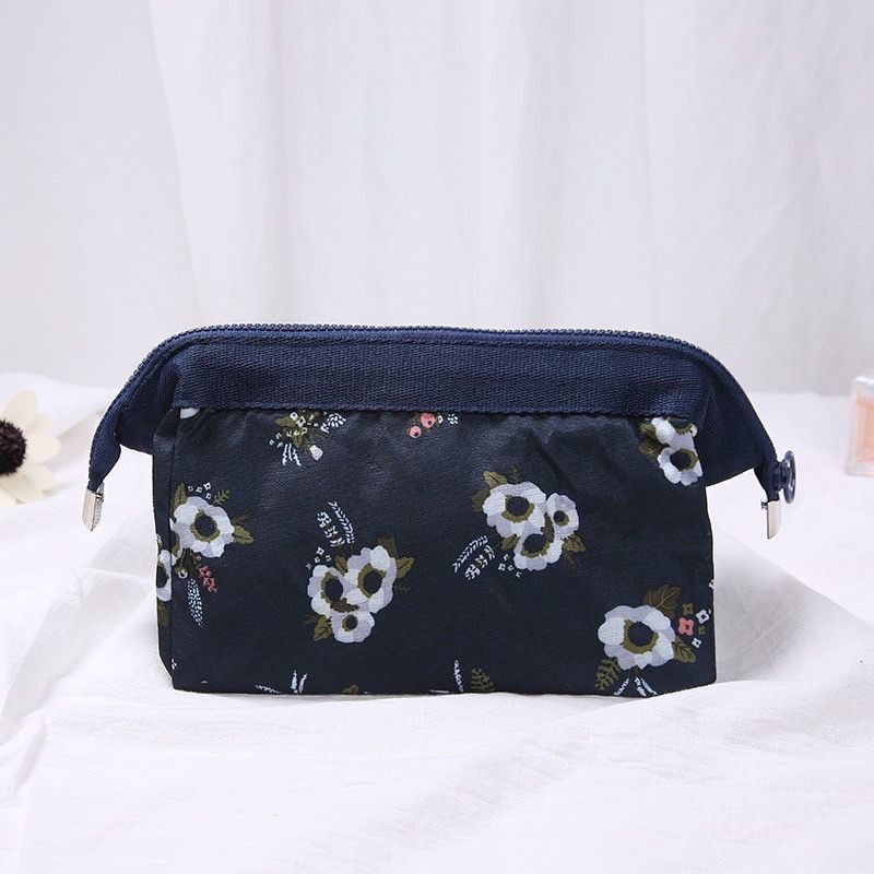 Korean Pouch Nylon Cosmetic Travel Make up Bag Zipper Waterproof Women ...