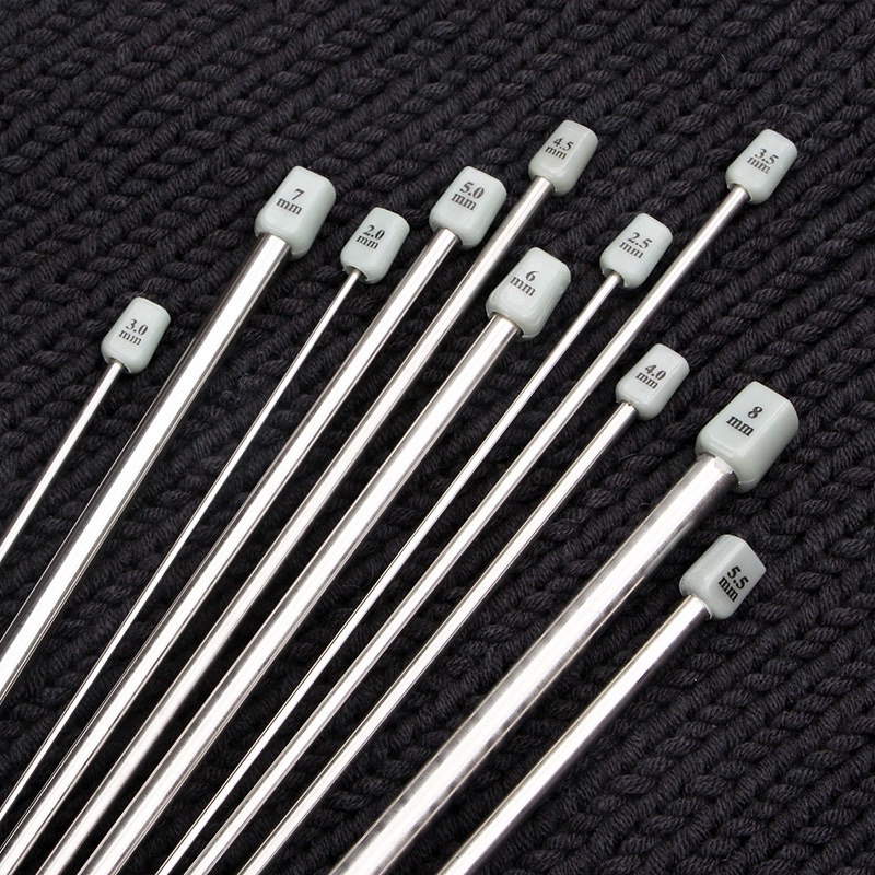 Kim đan thẳng inox 35cm