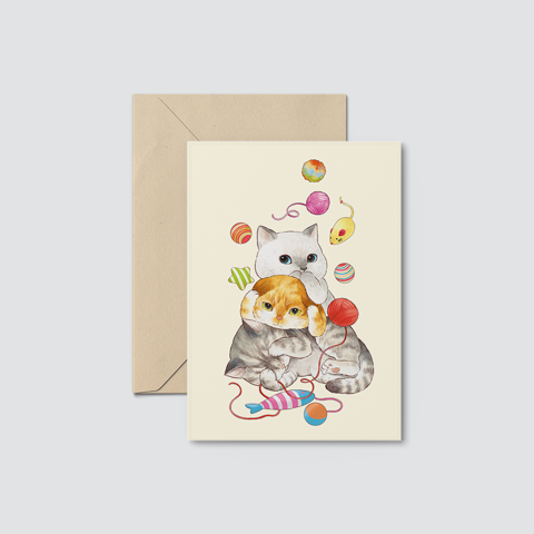 Postcard Wise Trio - Bộ ba khôn ngoan