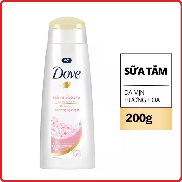 Sữa Tắm Dưỡng Thể Dove Sakura Blossoms