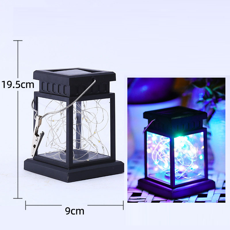 KAIMEIDI Solar lights LED small wind lights garden lights night lights waterproof chandeliers simulated candle lanterns