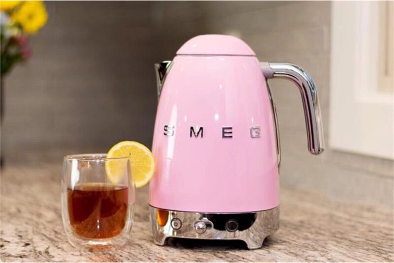 Ấm Đun Nước Siêu Tốc Smeg KLF04 (có chỉnh nhiệt + chức năng giữ ấm)