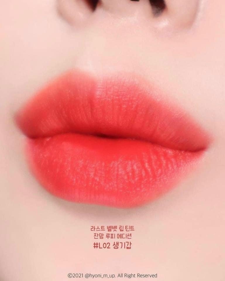 Son BBia zanmang loopy (Son BBIA Last Velvet lip Tint bản giới hạn)
