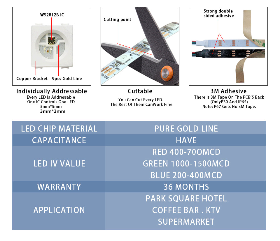 5v%20Ws2812b%20Led%20Strip%2060/144%20Leds/m%20Narrow%208mm%205mm%204mm%20Ws2812%20Individually%20Addressable%20Black/white%20Ip30/65/67%20Smart%20Rgb%20-%20Image%205