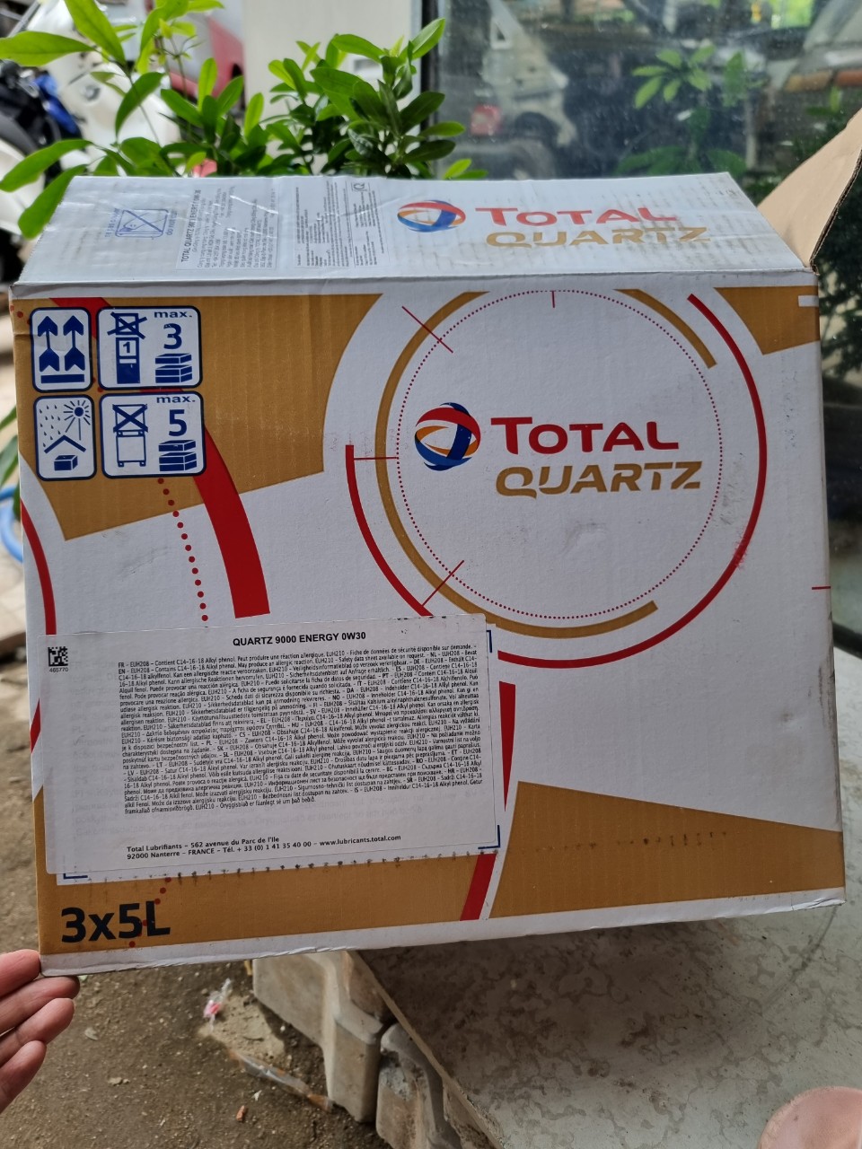 NHỚT TOTAL QUARTZ 9000 ENERY 0W30 (XĂNG & DIESEL)