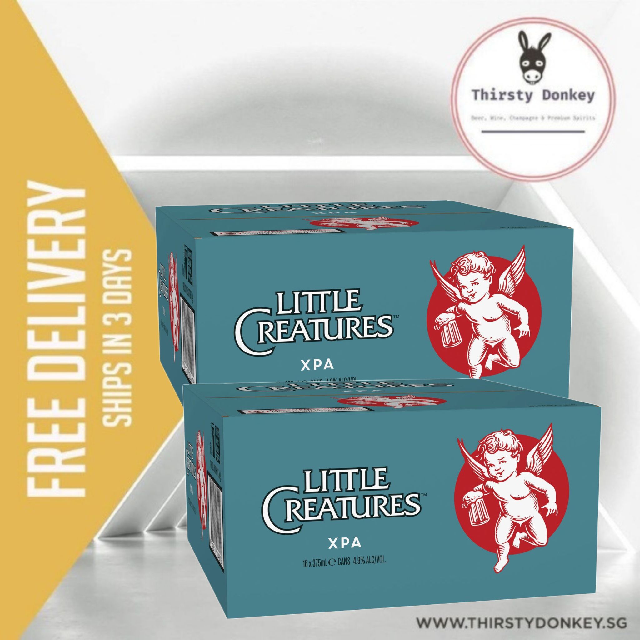 Little Creatures XPA 375ml x 16 cans (Bundle of 2) (BBD 08/2024