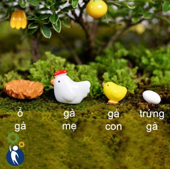 Gà Mô Hình, Mô hình mini trang trí
