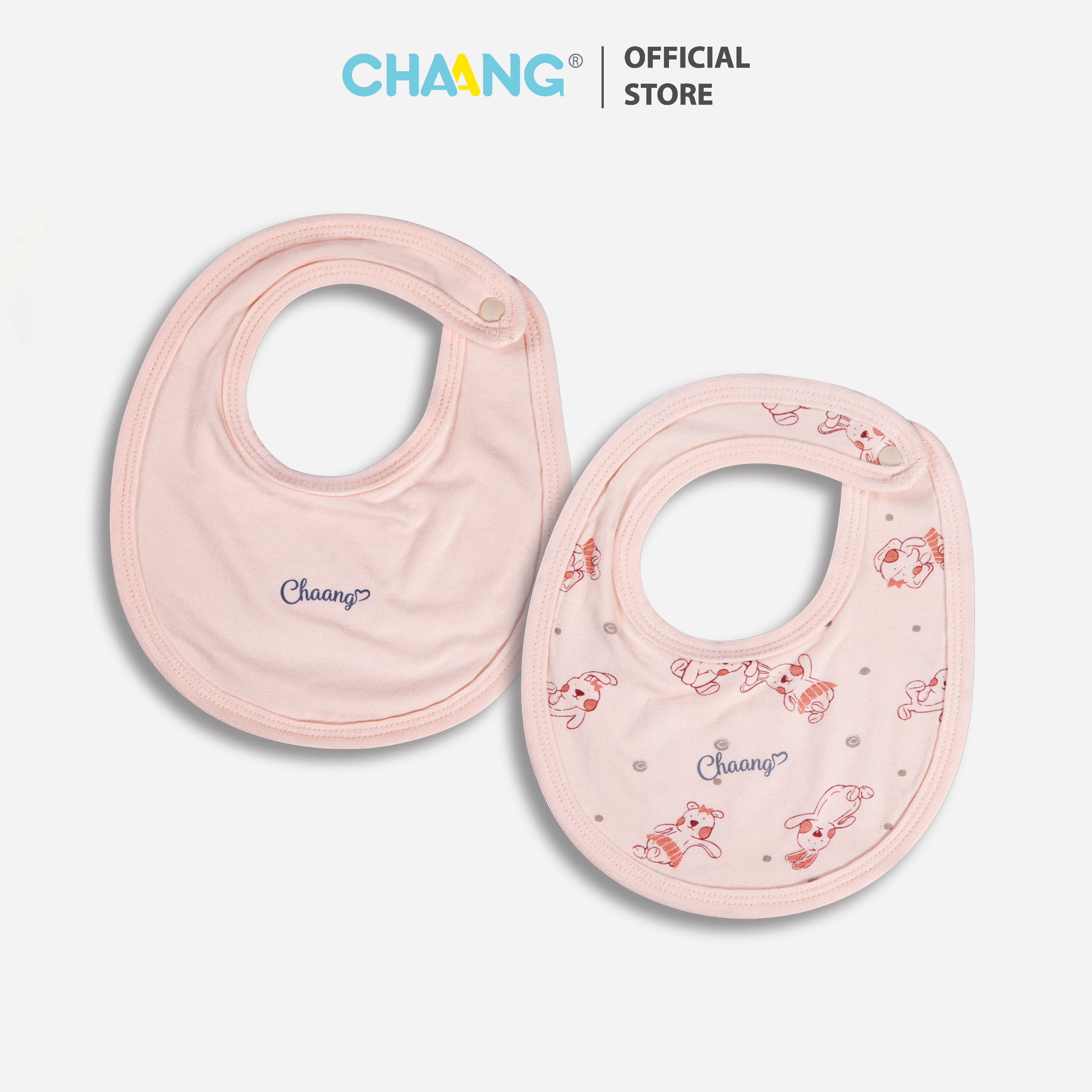 [CHAANG]Set 2 chiếc yếm tròn Active cho bé Chaang