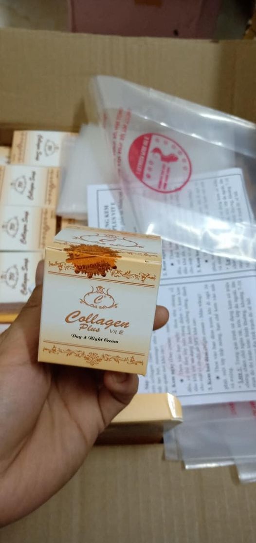 [[tem đỏ]COLAGEN PLUS VIT E DÙNG CHO DA NÁM TÀN NHANG