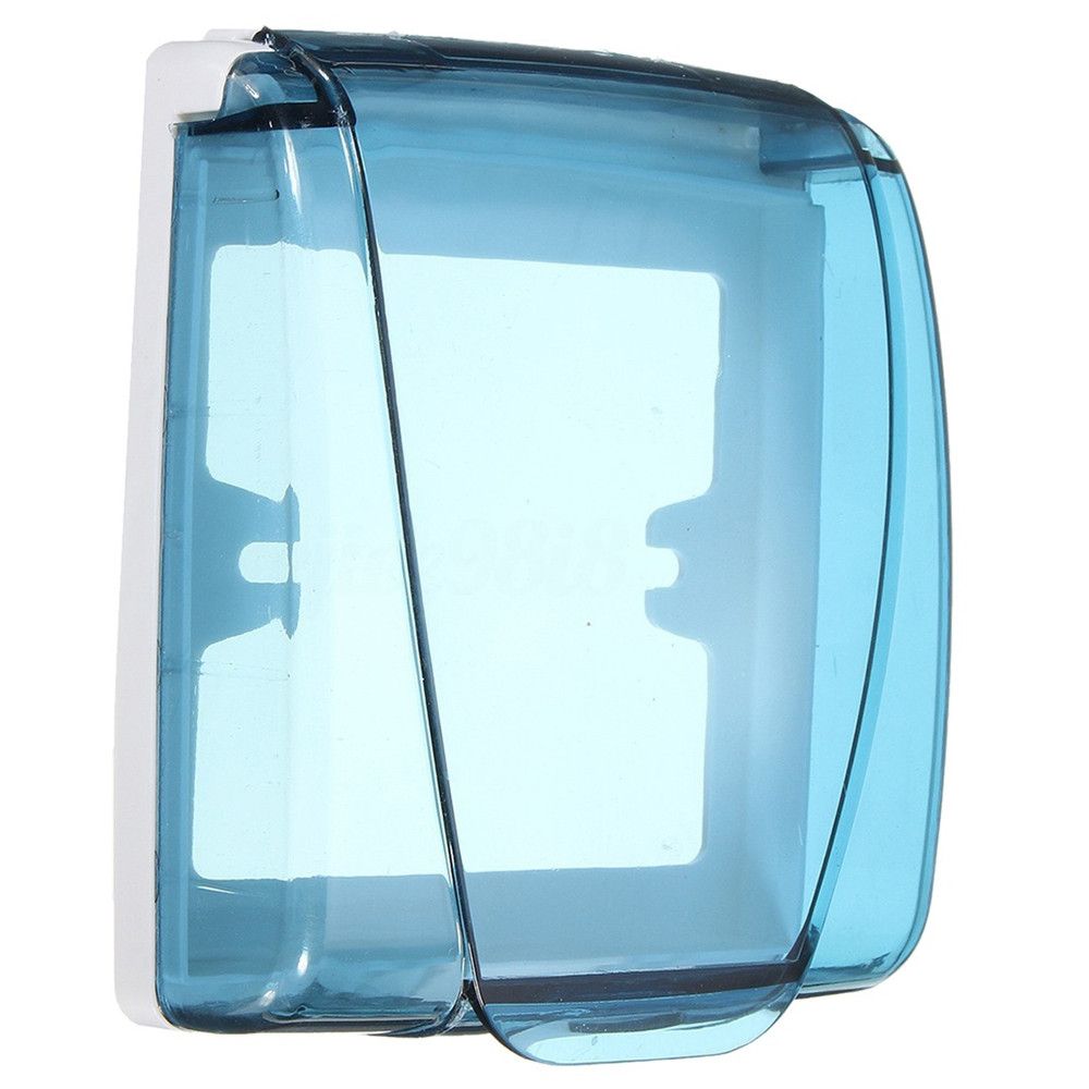VALER Plastic Wall Socket Box Waterproof Switch Protector Wall Socket Cover Switch Box 86 Type