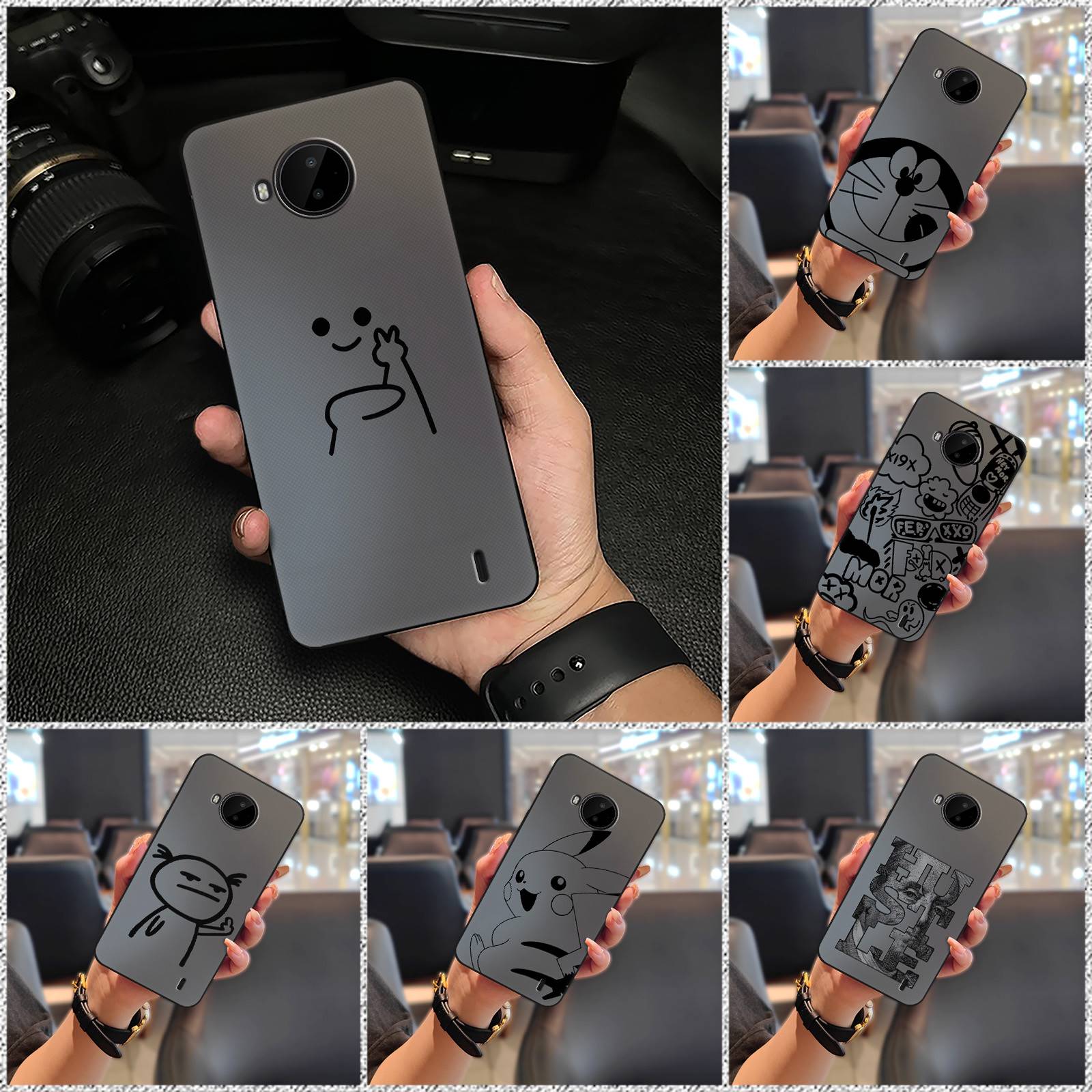 Fashion%20Design%20Shockproof%20Phone%20Case%20For%20Nokia%20C20%20Plus%20Cartoon%20Graffiti%20Protective%20Durable%20Dirt-resistant%20Anti-dust%20TPU%20-%20Image%207