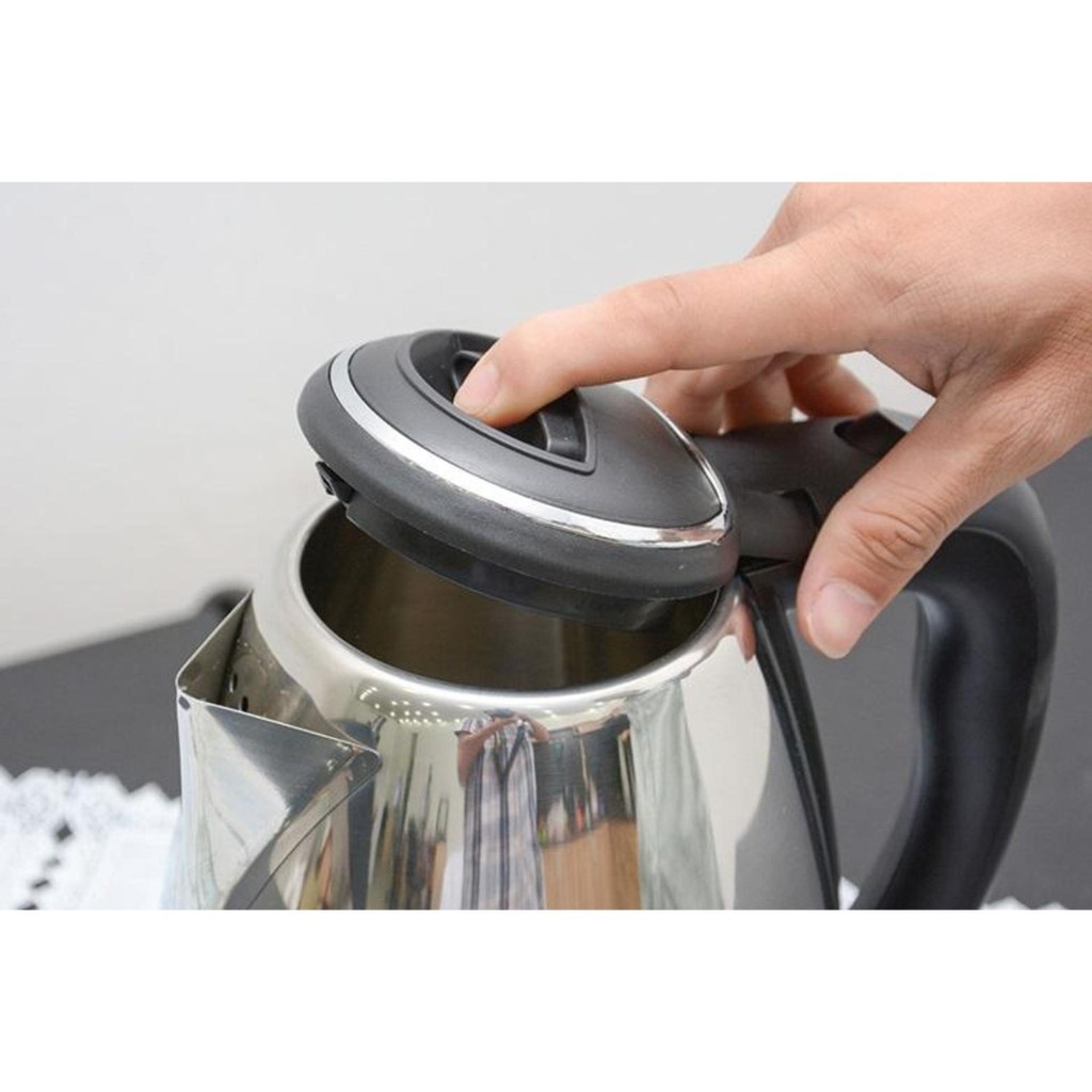 Freeship- Ấm siêu tốc inox cao câp 1,8l kettle . đun siêu nhanh