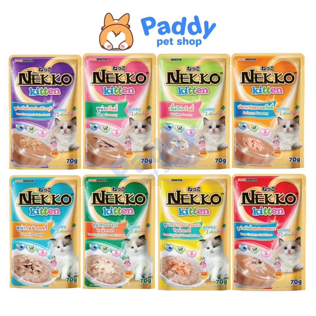 Pate Nekko Kitten Cho Mèo Con (70g)