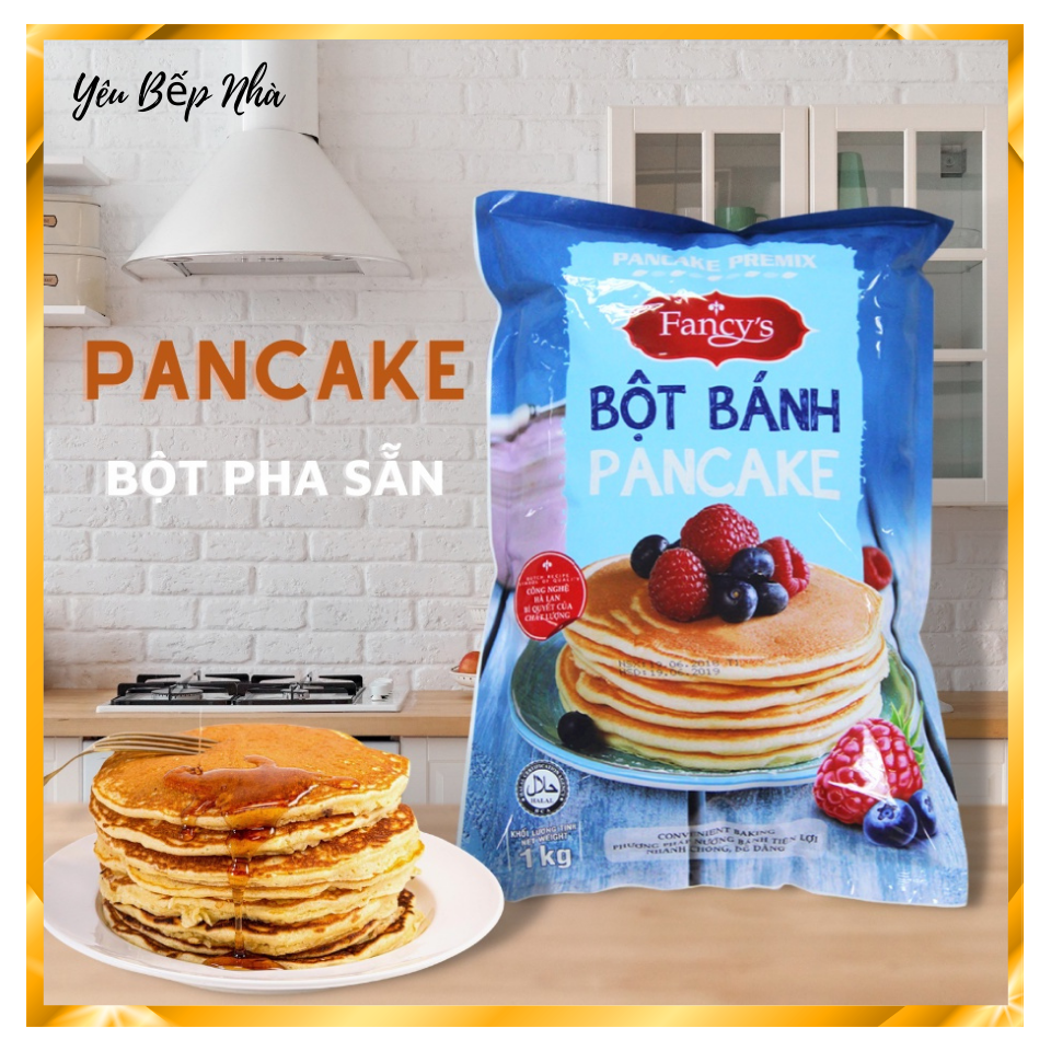 Bột Trộn Sẵn Bánh Pancake (1kg) Date 24/12/2022
