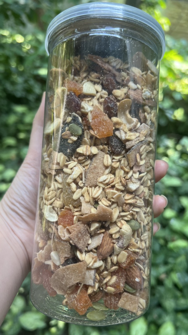 1Kg Granola siêu hạt - Ăn kiêng không đường