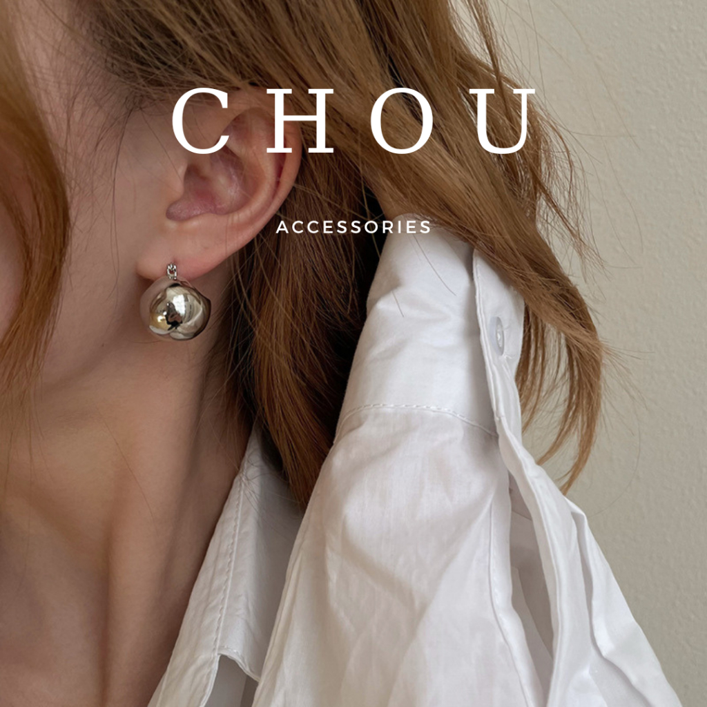 Bông Tai, Khuyên Tai Quả Cầu Basic | CHOU ACCESSORIES |