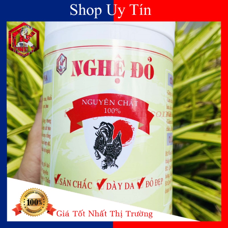 Nghệ Đỏ Nguyên Chất 1kg Cho Gà Đá-Đảm Bảo Bột Nghệ Cực Mịn-Lên Màu Cực Đẹp Cho Chiến Kê