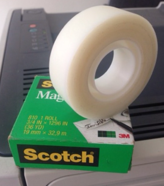 Băng Keo Ma Thuật 3M 810 Scotch Magic Tape - dán tiền không nhìn thấy băng keo loại lớn 19mm x 32,9m