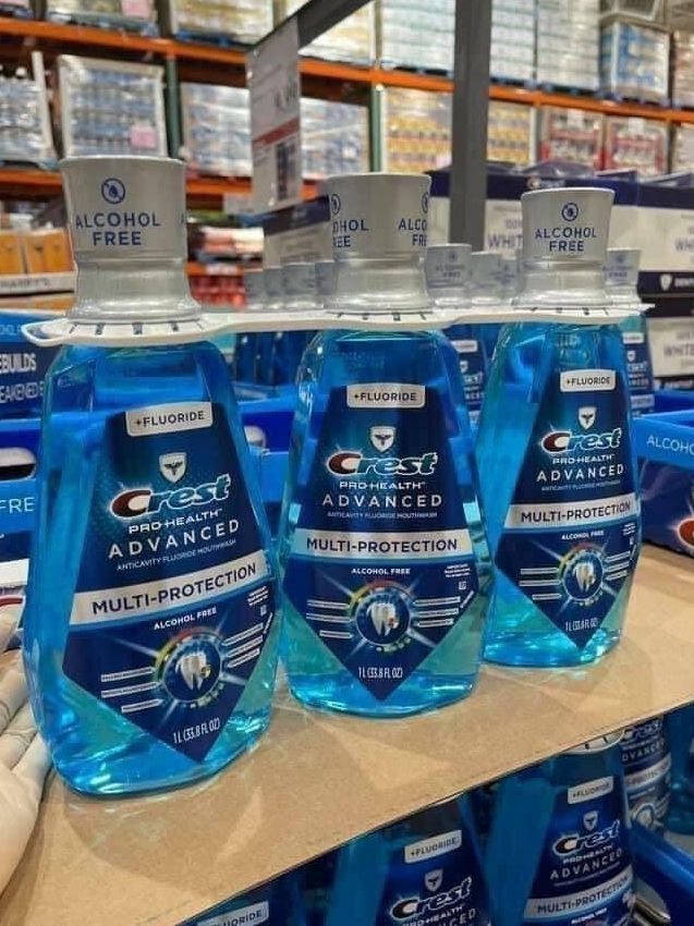 Nước Xúc Miệng CREST Pro Advantage Chai 1 Lit
