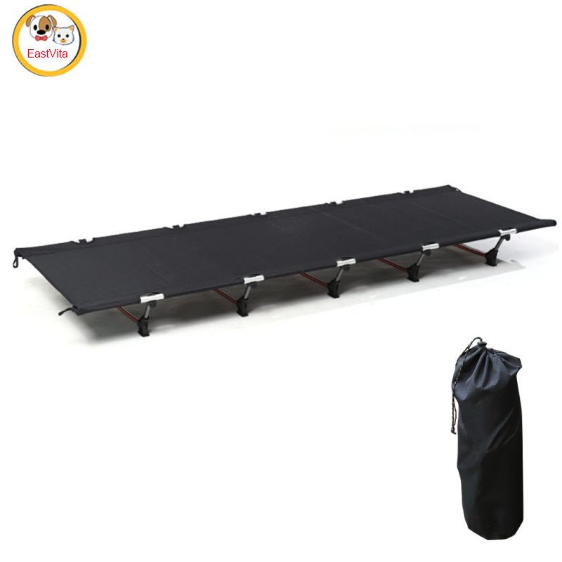 Ultralight Portable Folding Single Camping Cot 4.8lbs Lightweight Compact Camping Bed For Outdoor Travel