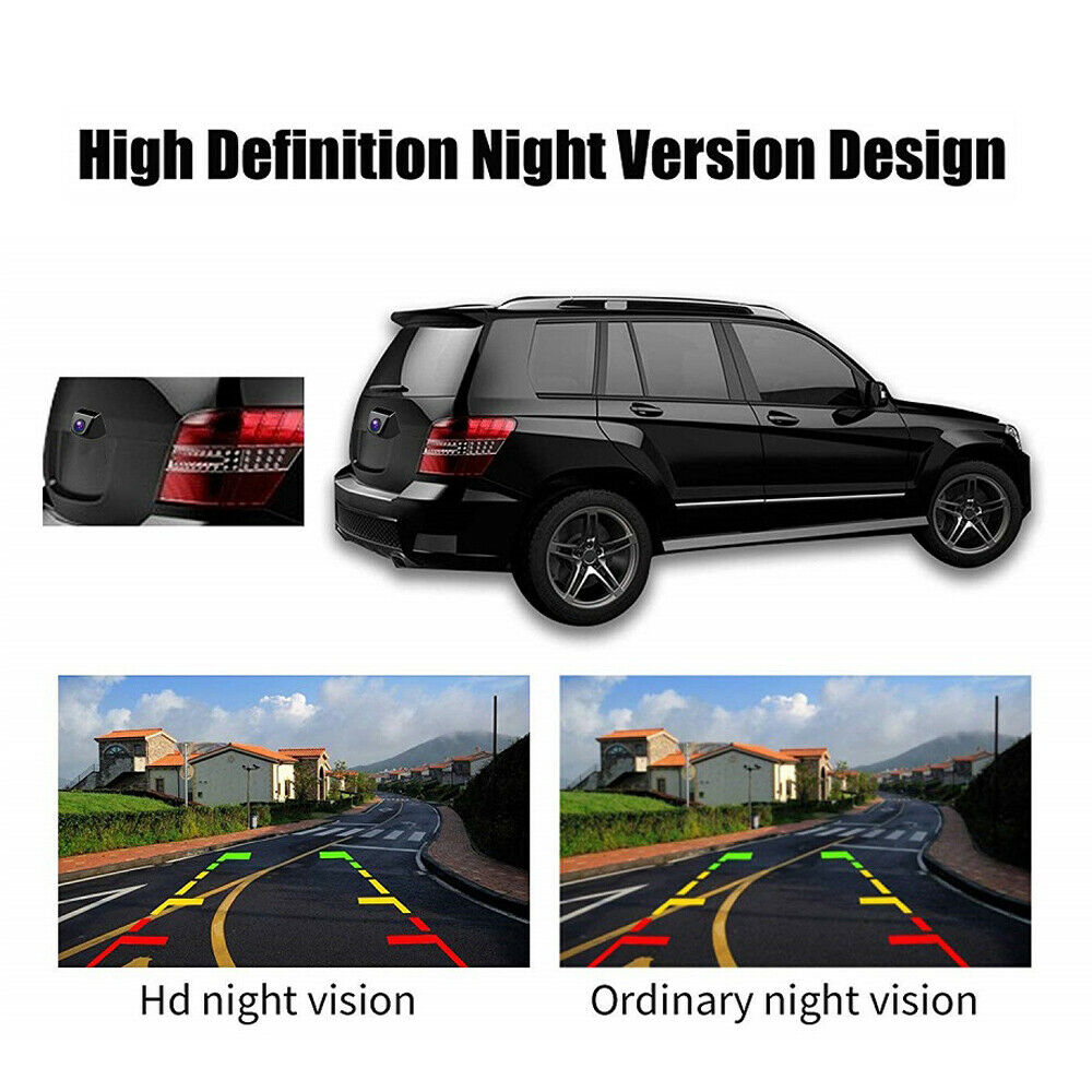 Universal CCD HD Car Reverse Backup Automobiles Night Vision Reverse ...
