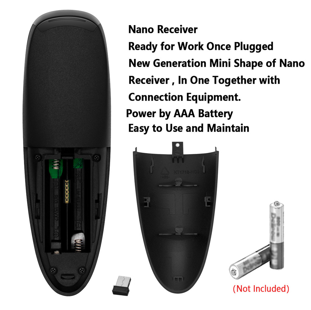 Chuột Bay G10s Điều Khiển Từ Xa Mini G10 Không Dây 2.4GHz Cho Android Hộp T V Có Điều Khiển Bằng Giọng Nói Cho Trò Chơi Cảm Biến Con Quay Hồi Chuyển