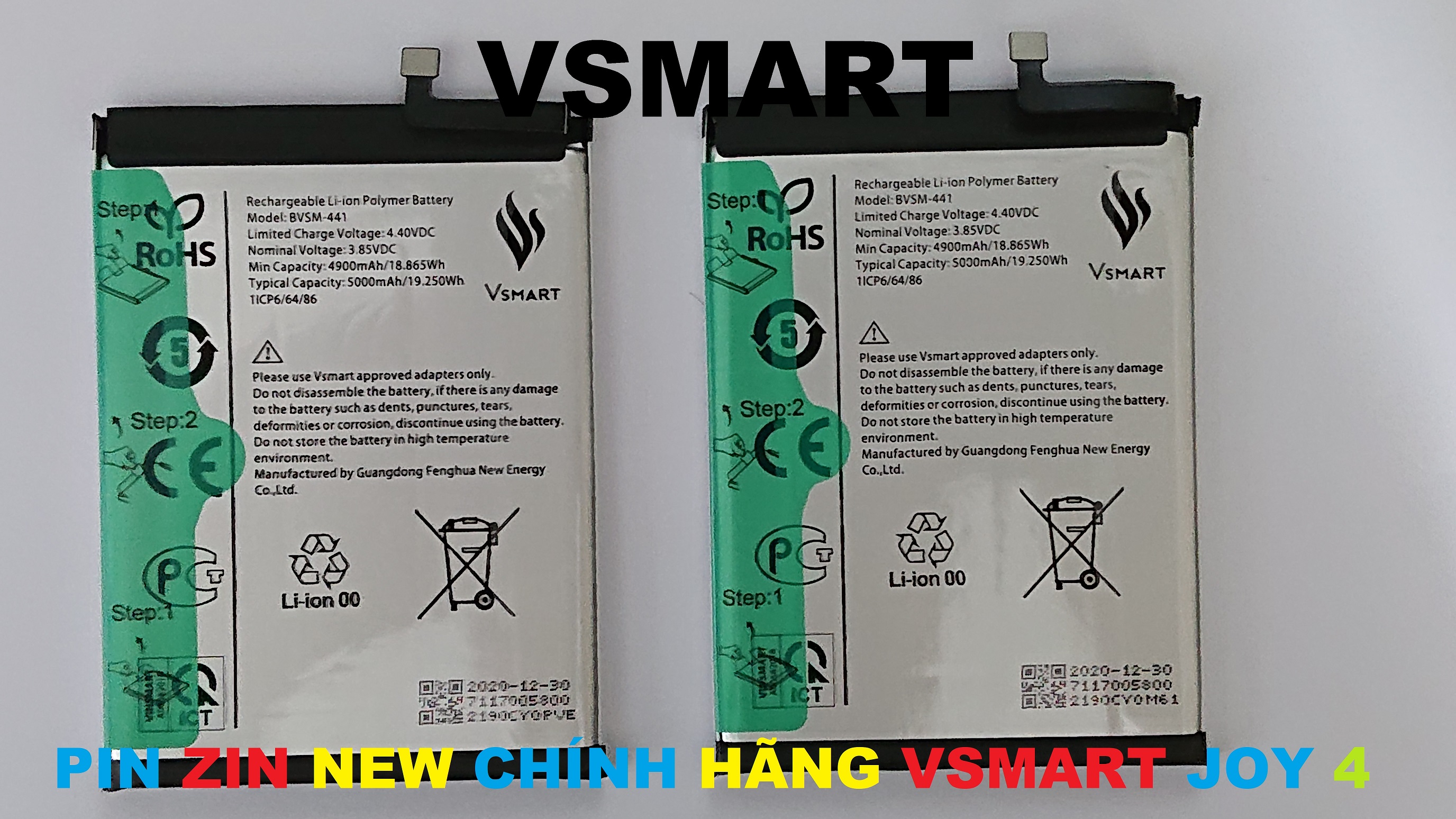 PIN ZIN NEW CHÍNH HÃNG VSMART JOY 4 : BSVM-441