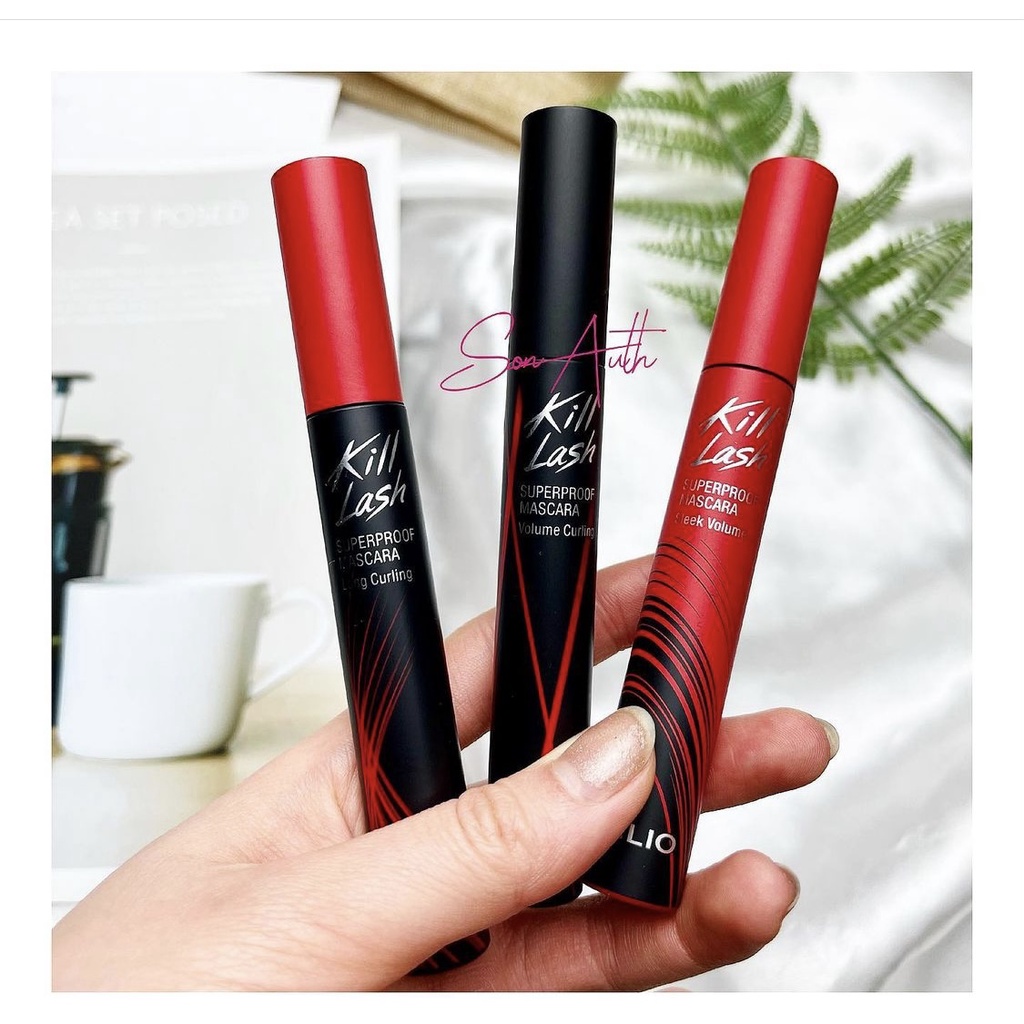 Chuốt mi Clio Kill Lash Superproof Long Curling Mascara