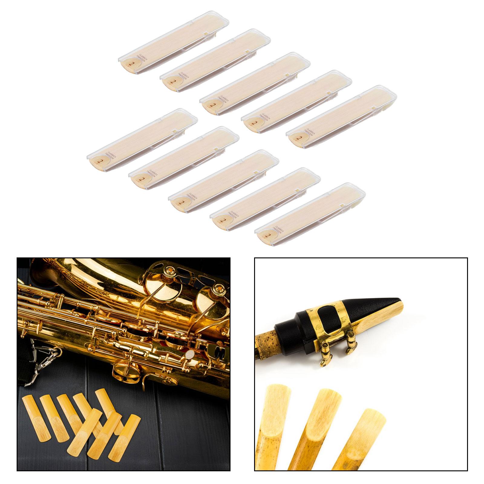 BNMUSIC 10x Clarinet Reeds Perfect Practice Tool Replacements for Player Beginner