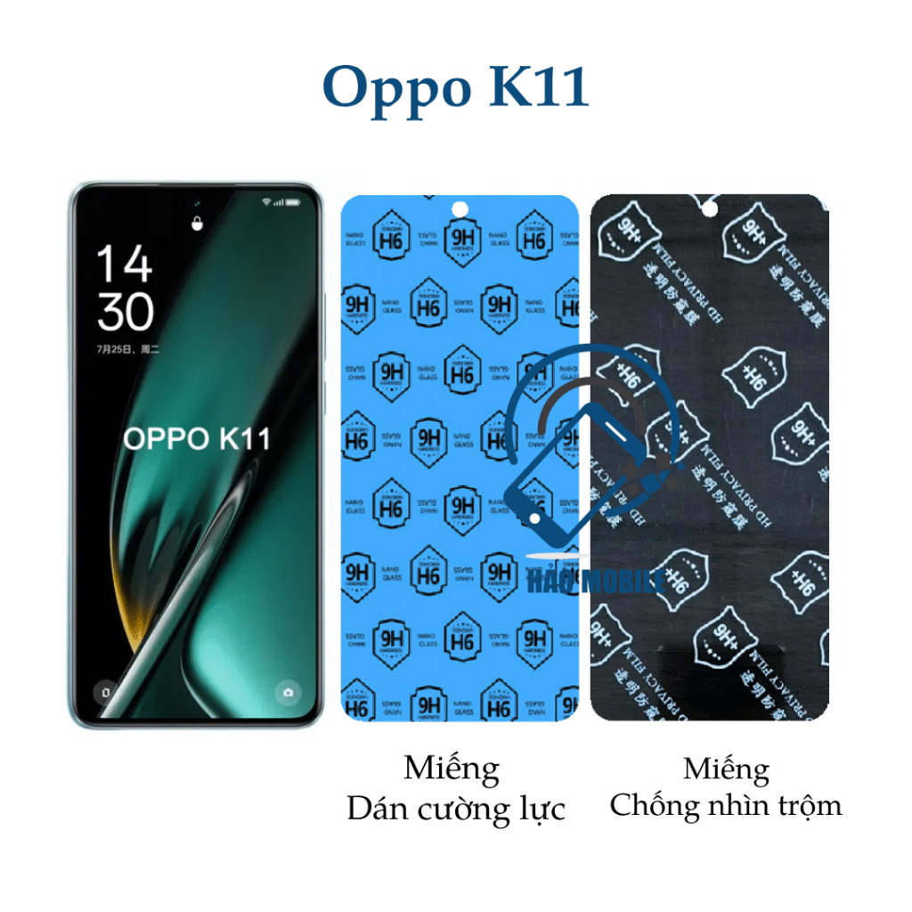 Dán cường lực dẻo nano Oppo K11