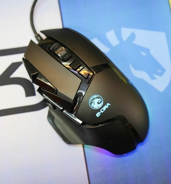 Chuột Gaming Edra EM6502 Pro LED RGB 16000 DPI
