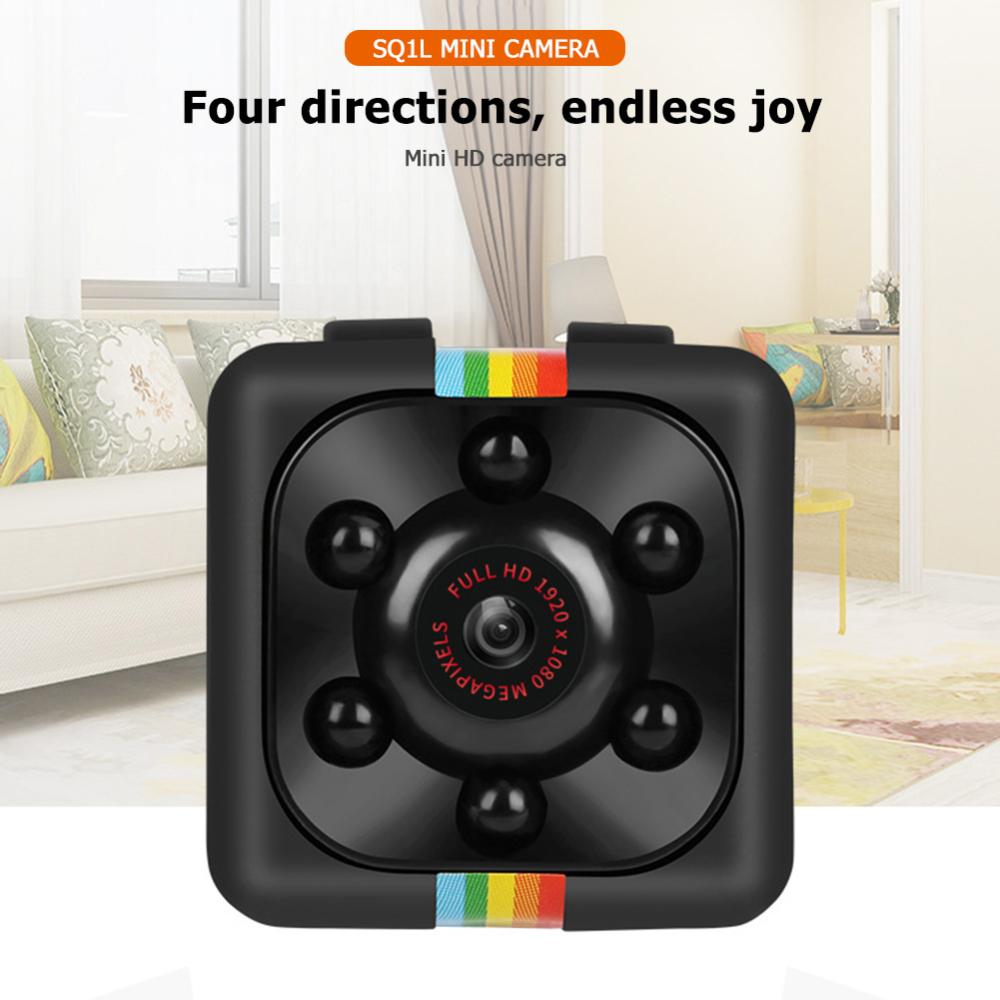 SQ11 Máy ảnh Mini Full HD 1080P cảm biến chuyển động nhìn trong đêm Đầu ghi Video DV