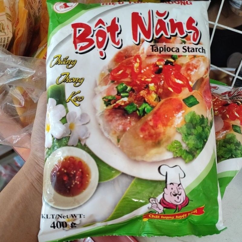 Bột năng dẻo dai gói 400g date luôn mới