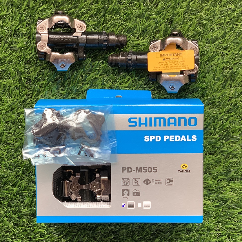 Pedales MTB Shimano M520 / Par / SPD