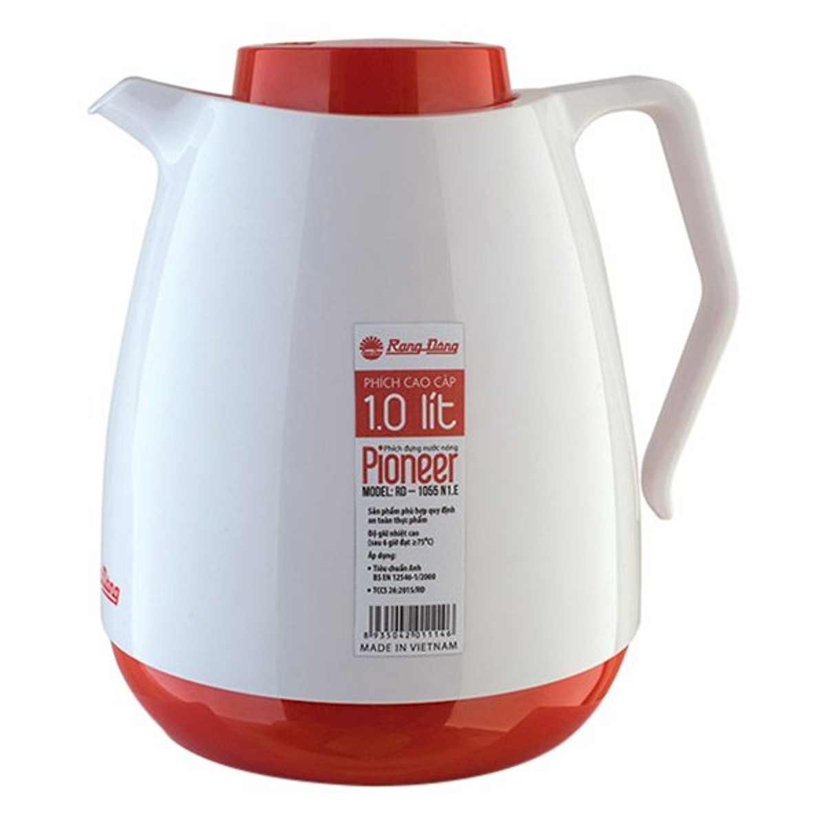 [HCM]Phích trà giữ nhiệt Rạng Đông RD-1055 TS 1 lít ( màu ngẫu nhiên)