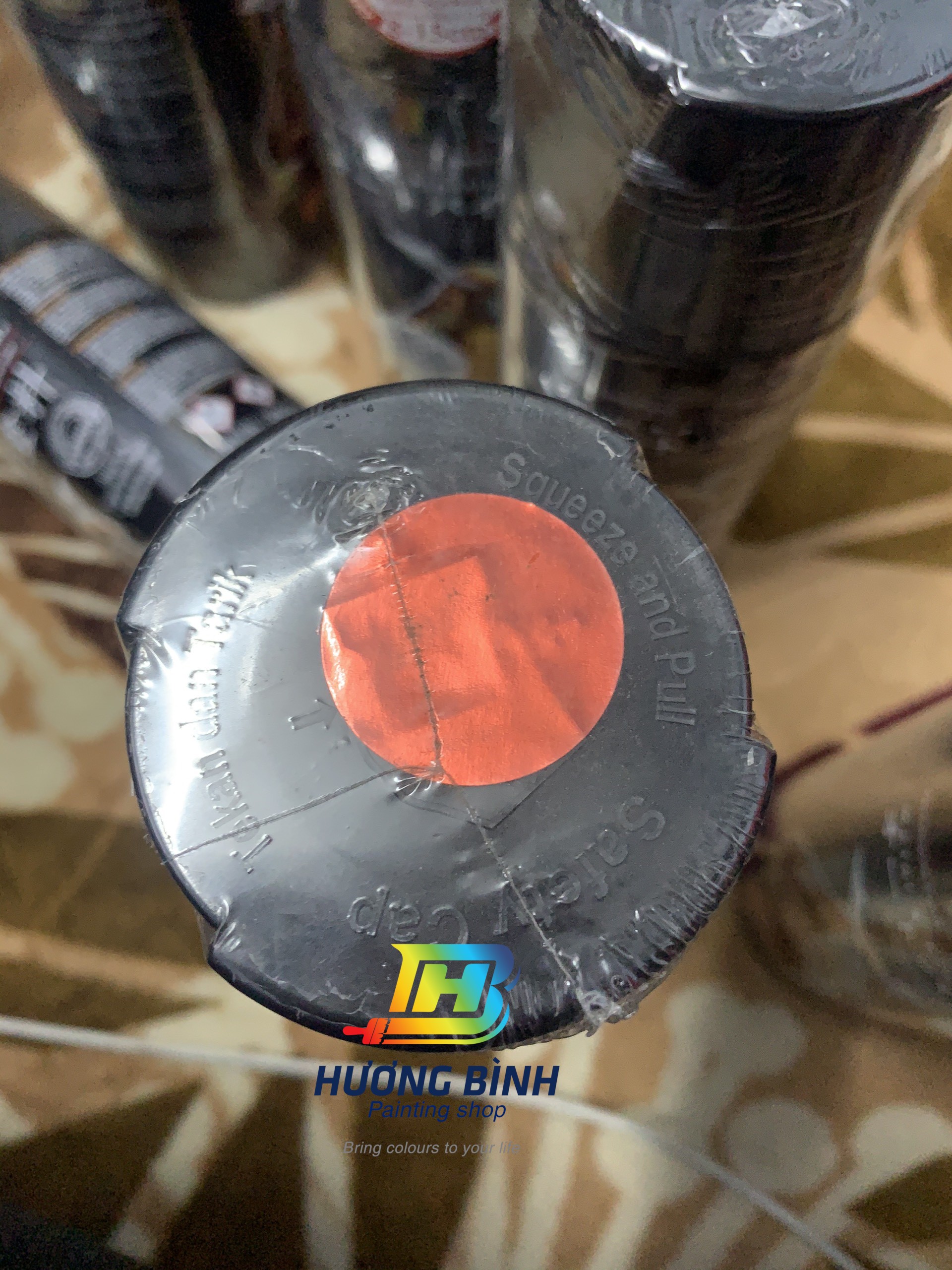 Sơn xịt Samurai màu Cam Đỏ - UCK228 + TCK228 (400ml) (QK xin lưu ý: sản phẩm là lựa chọn 2 loại sơn, chứ không phải combo 2 chai)