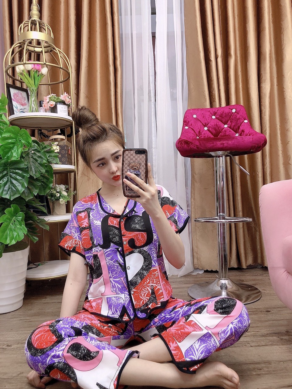 đồ bộ nữ, đồ bộ mặc nhà tiểu thư