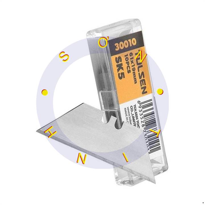 Lưỡi dao liền rọc giấy tolsen 30010 dùng cho dao tolsen 30007 30008 30019