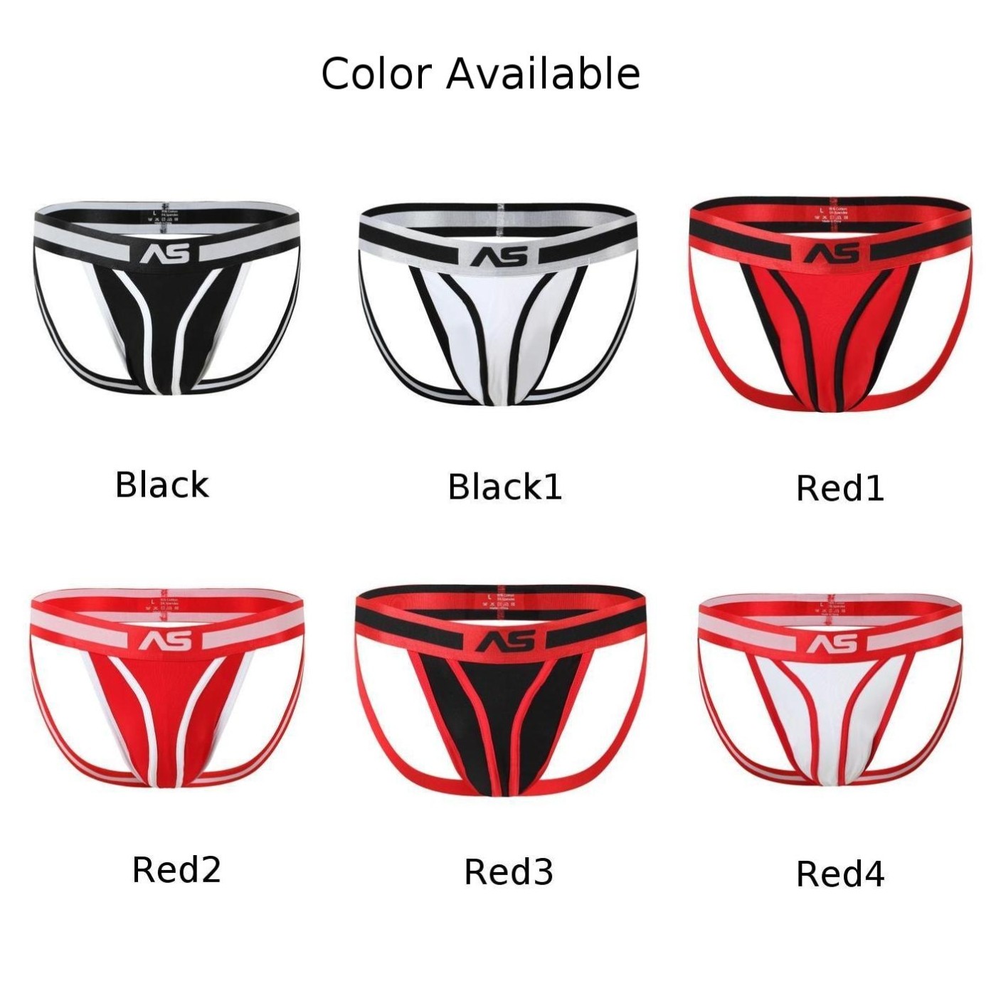 【MOMLOVE】 Breathable Mens Jock Strap Underwear Backless Jockstrap Briefs Male G String