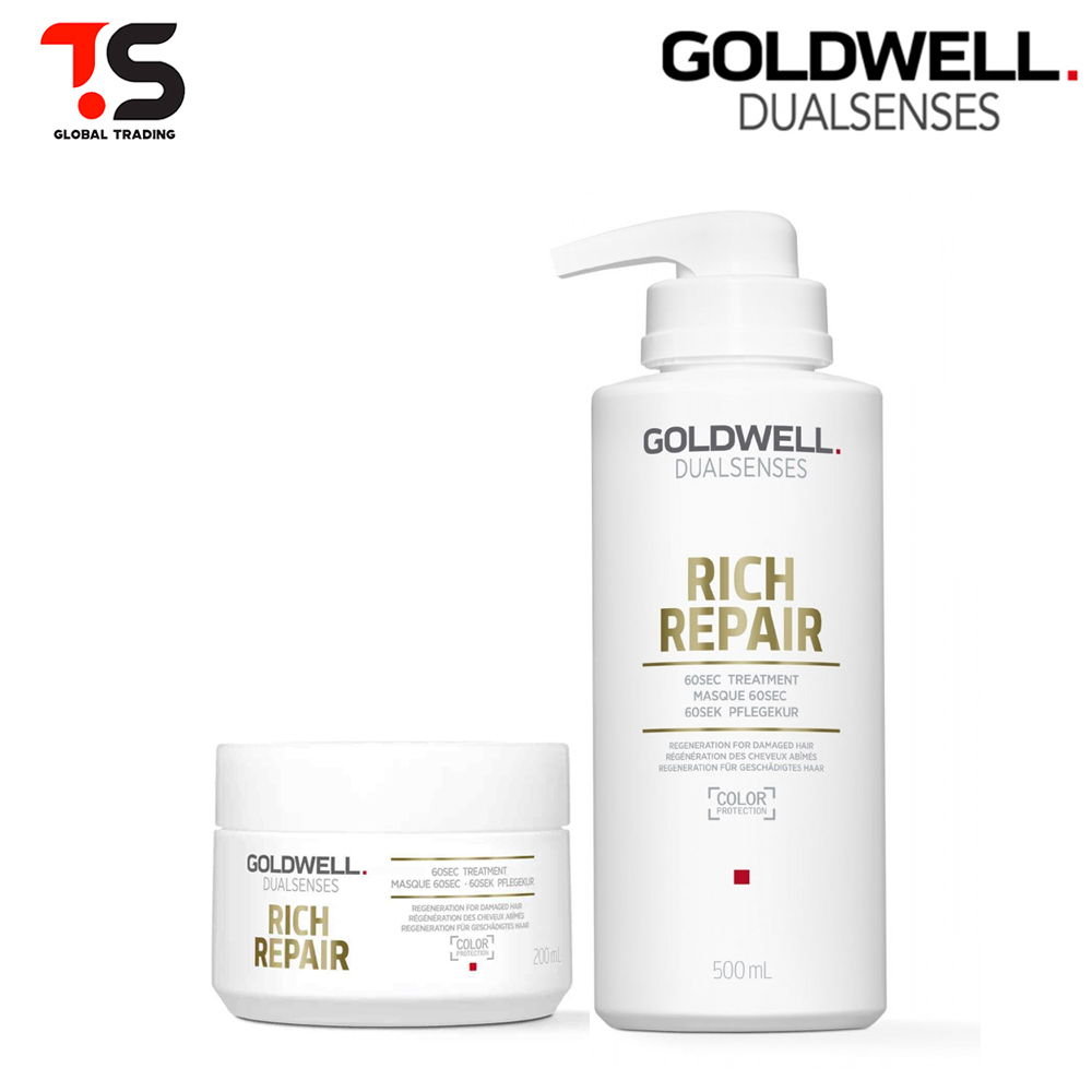 Goldwell Dualsenses Rich Repair 60 Sec Treatment 200ml / 500ml Mask